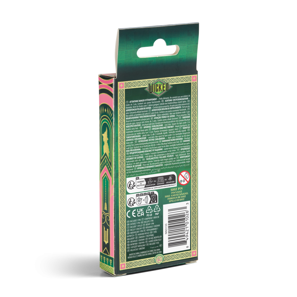 Wicked Shiz University Pin - Olleke Wizarding Shop Amsterdam