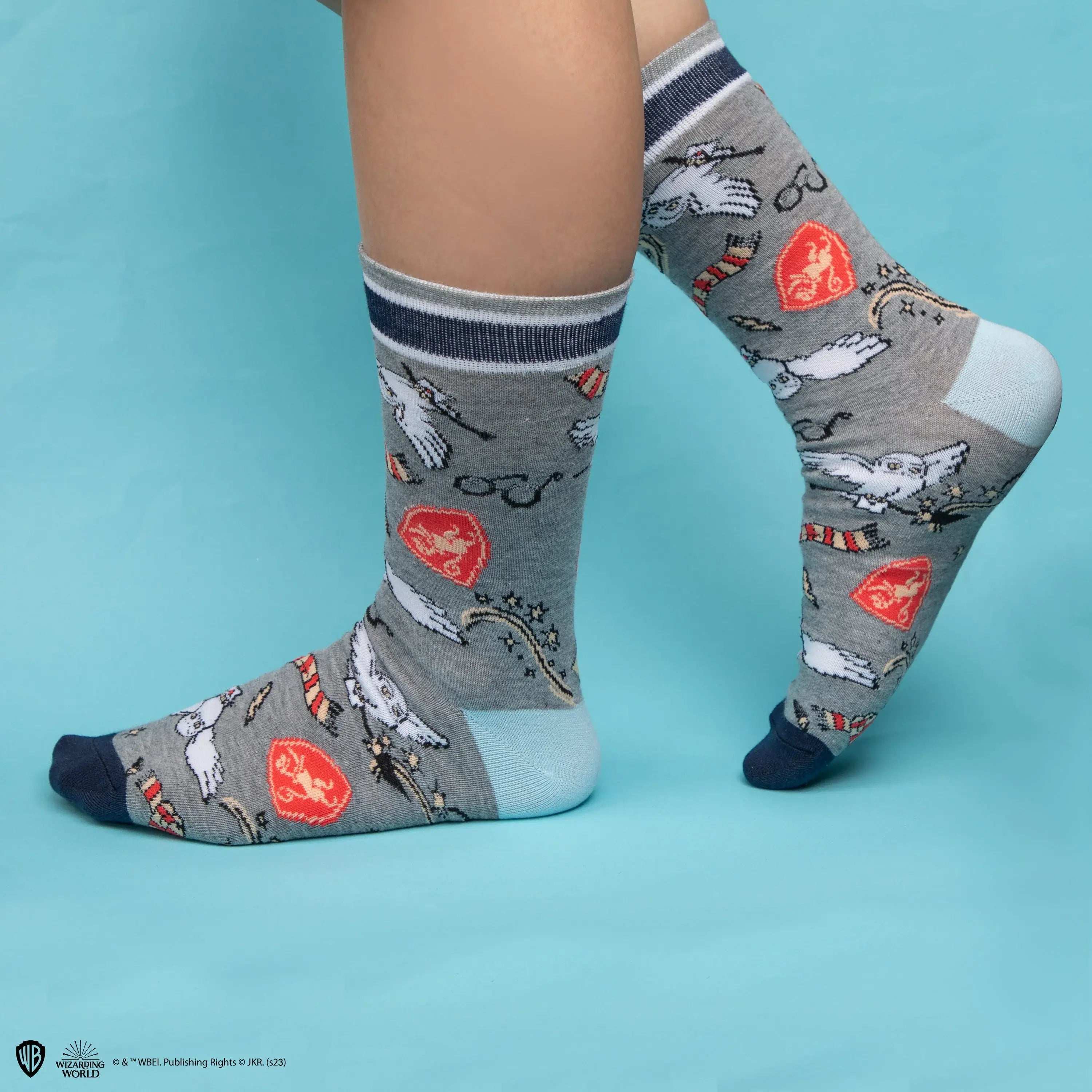Harry Potter Set of 3 Hedwig Socks - Olleke Wizarding Shop Amsterdam