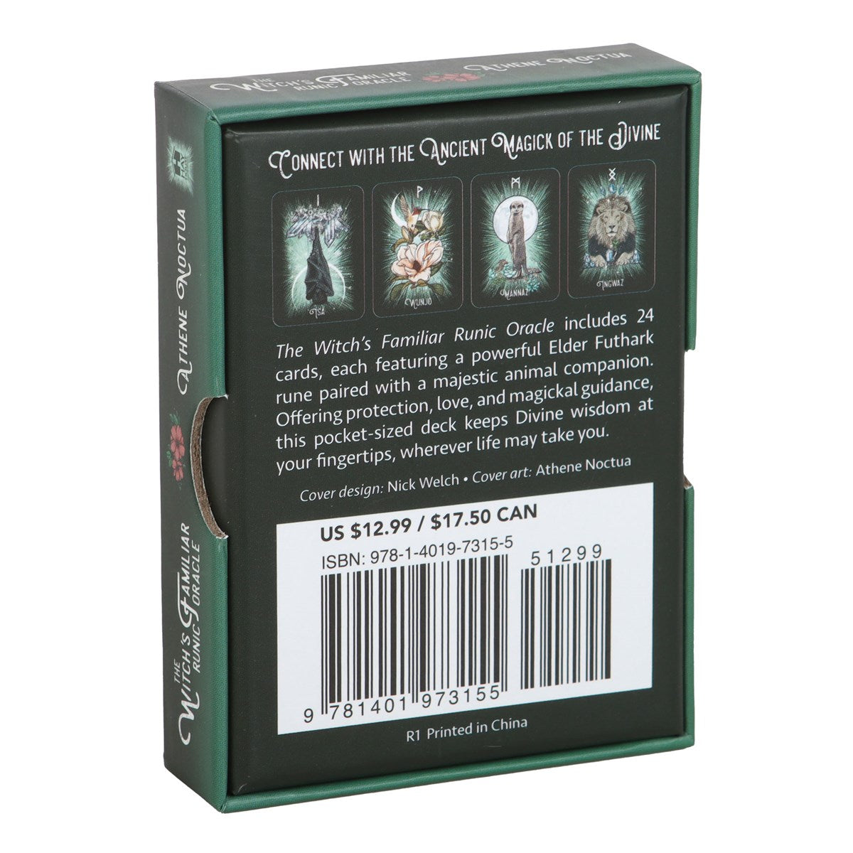 The Witch’s Familiar Runic Oracle Cards - Olleke Wizarding Shop Amsterdam