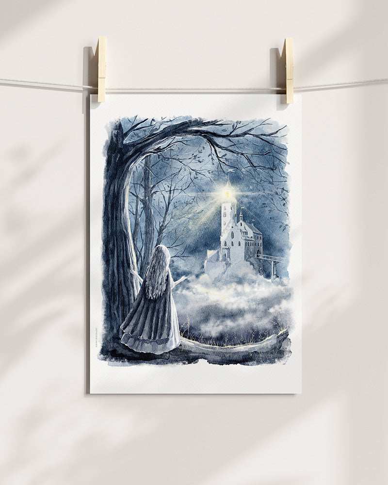 The Princess and the Goblin Art Print