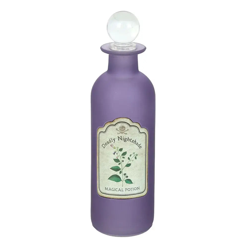 Deadly Nightshade Decorative Glass Potion Bottle - Olleke Wizarding Shop Amsterdam