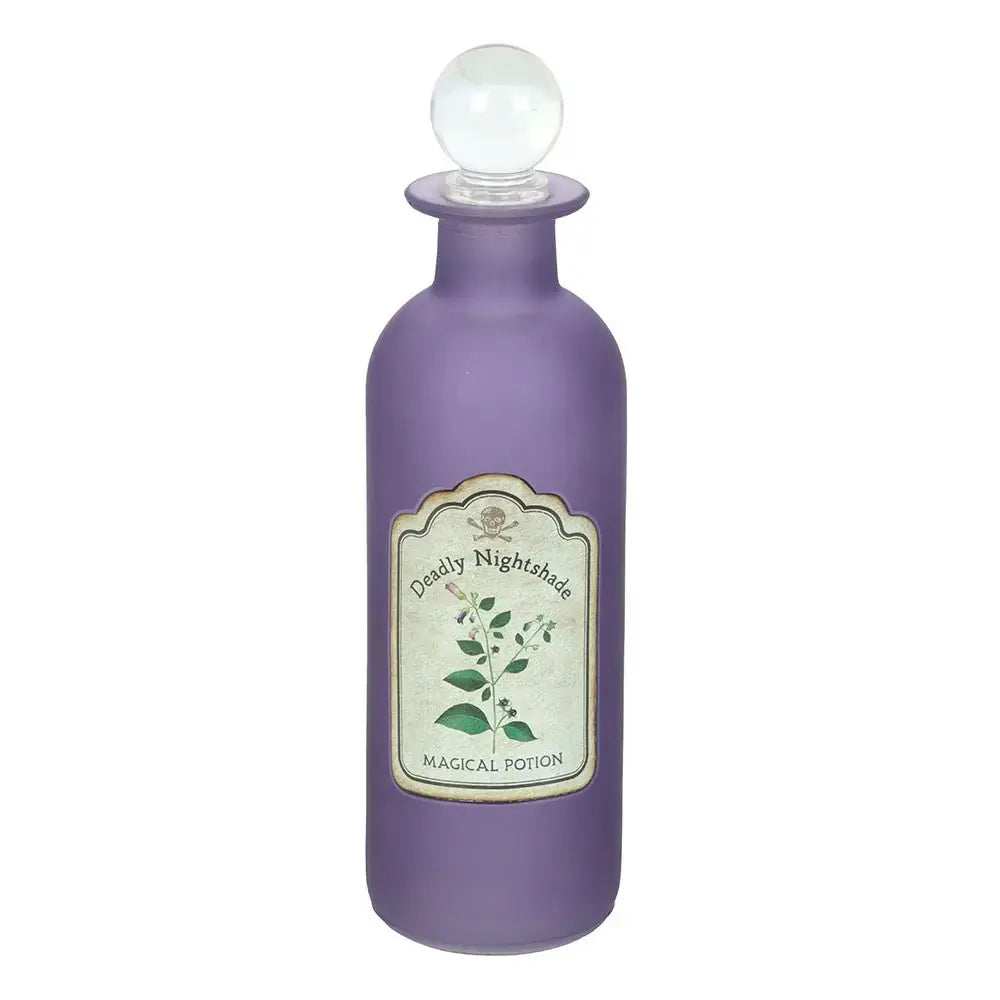 Deadly Nightshade Decorative Glass Potion Bottle - Olleke Wizarding Shop Amsterdam