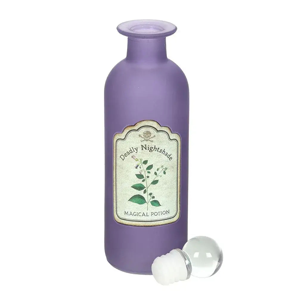 Deadly Nightshade Decorative Glass Potion Bottle - Olleke Wizarding Shop Amsterdam