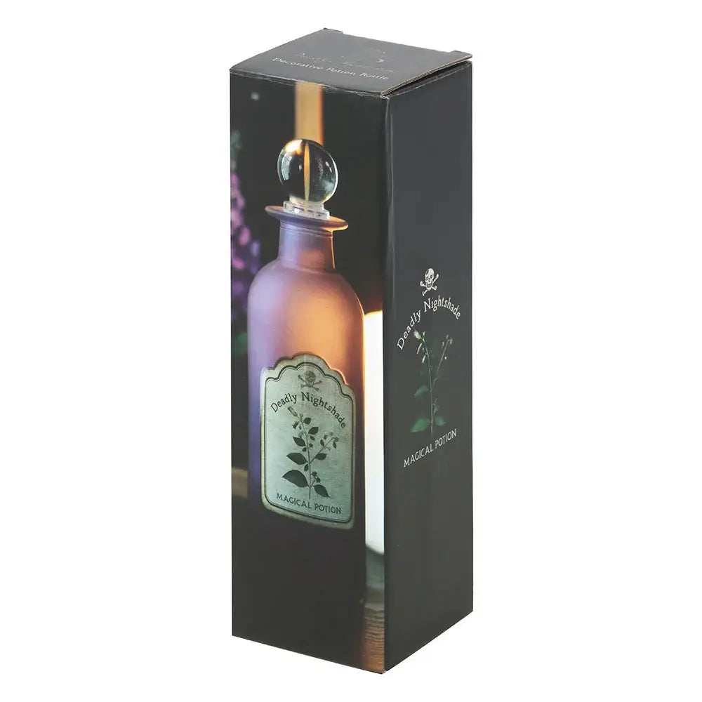 Deadly Nightshade Decorative Glass Potion Bottle - Olleke Wizarding Shop Amsterdam