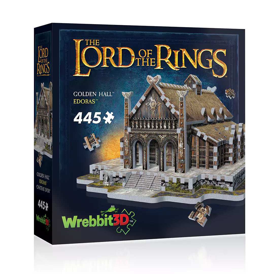 The Lord of the Rings Golden Hall Edoras - 3D Puzzle