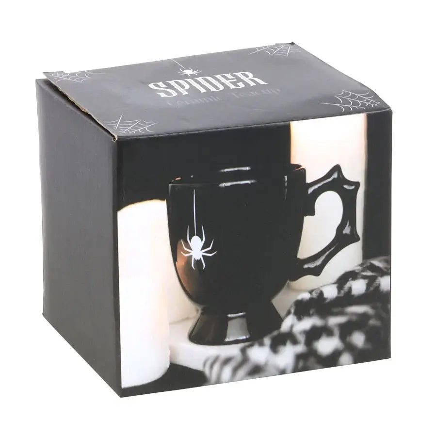 Black Spider Teacup - Olleke Wizarding Shop Amsterdam