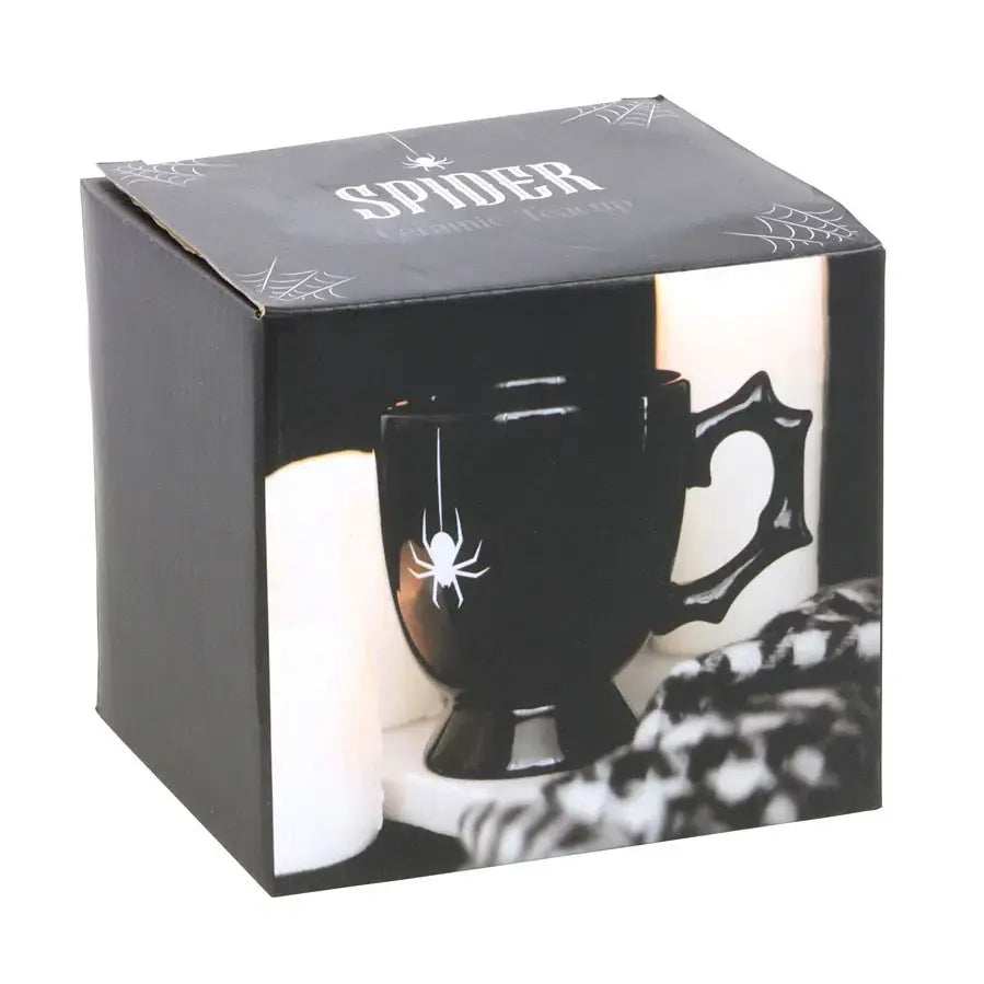 Black Spider Teacup - Olleke Wizarding Shop Amsterdam