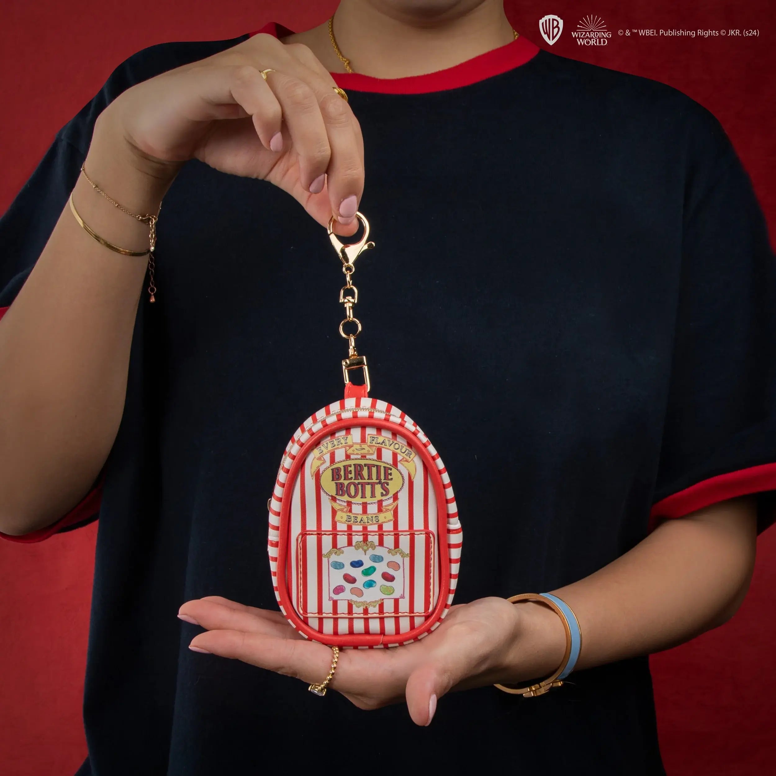 Bertie Bott‘s Every Flavour Beans Keychain Pouch - Olleke Wizarding Shop Amsterdam