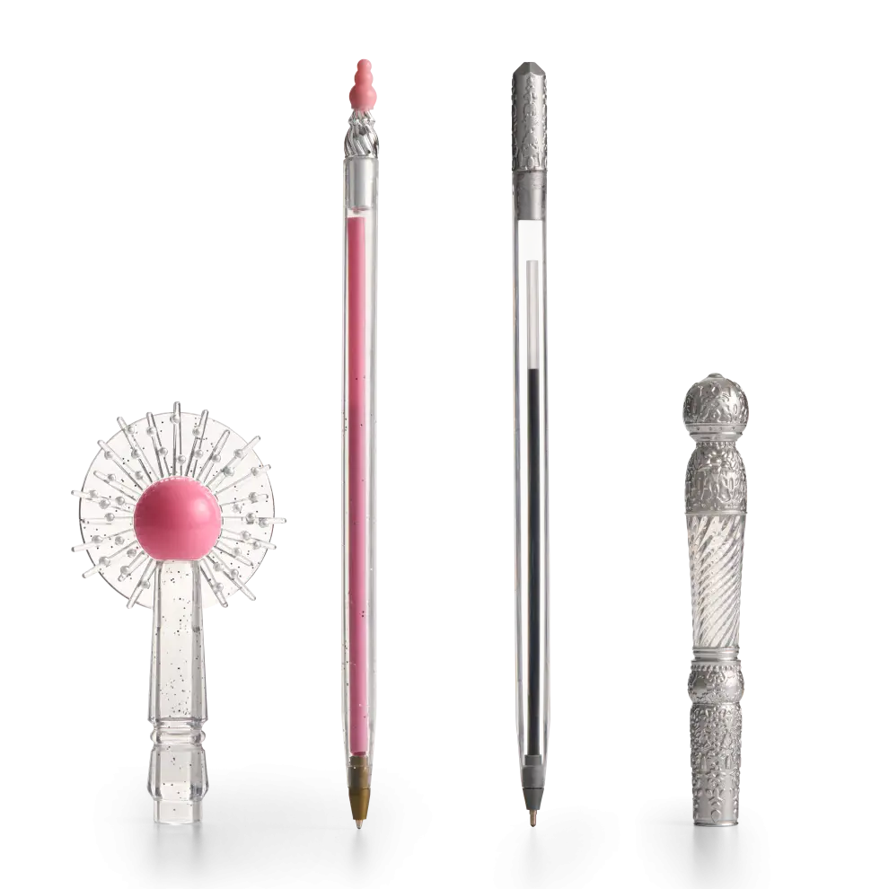 Glinda Wand Pen Set - Olleke Wizarding Shop Amsterdam