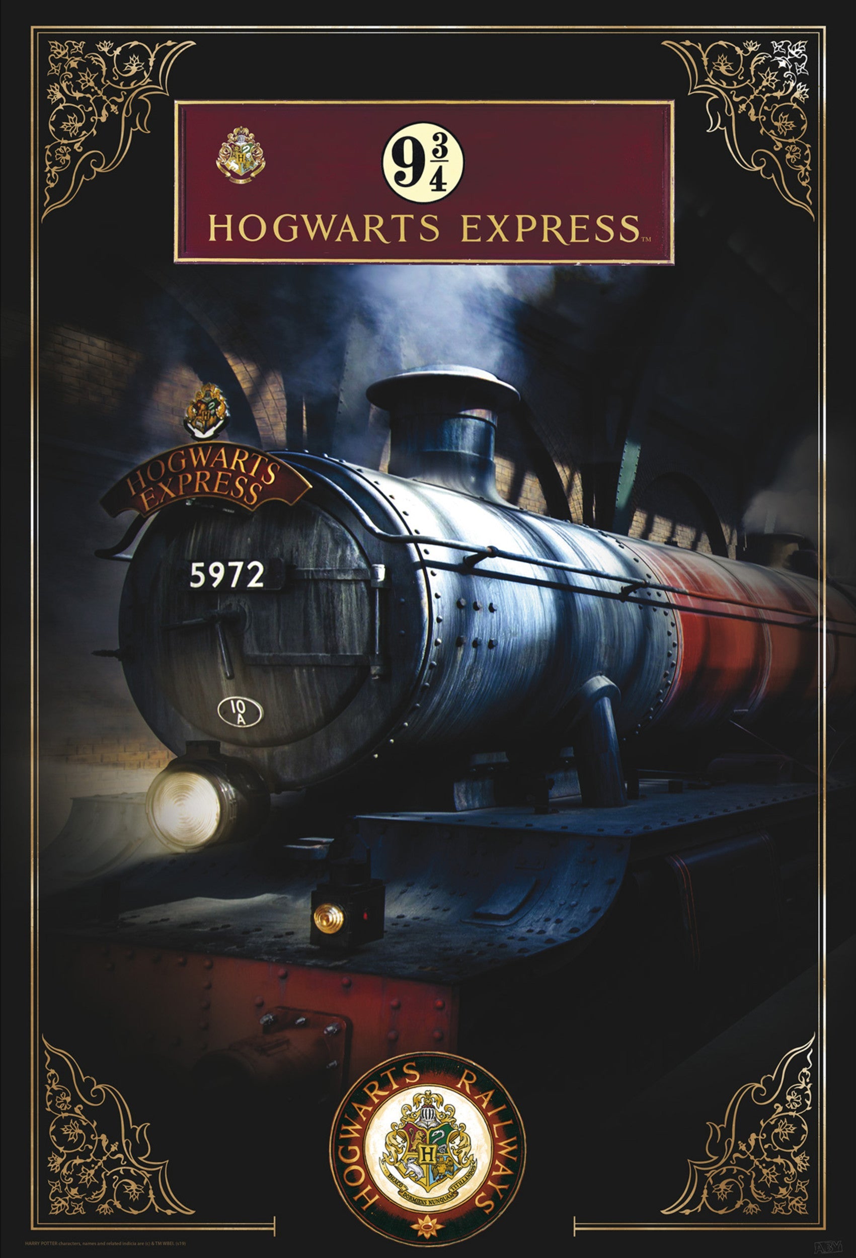 Harry Potter Hogwarts Express Poster - Olleke Wizarding Shop Amsterdam