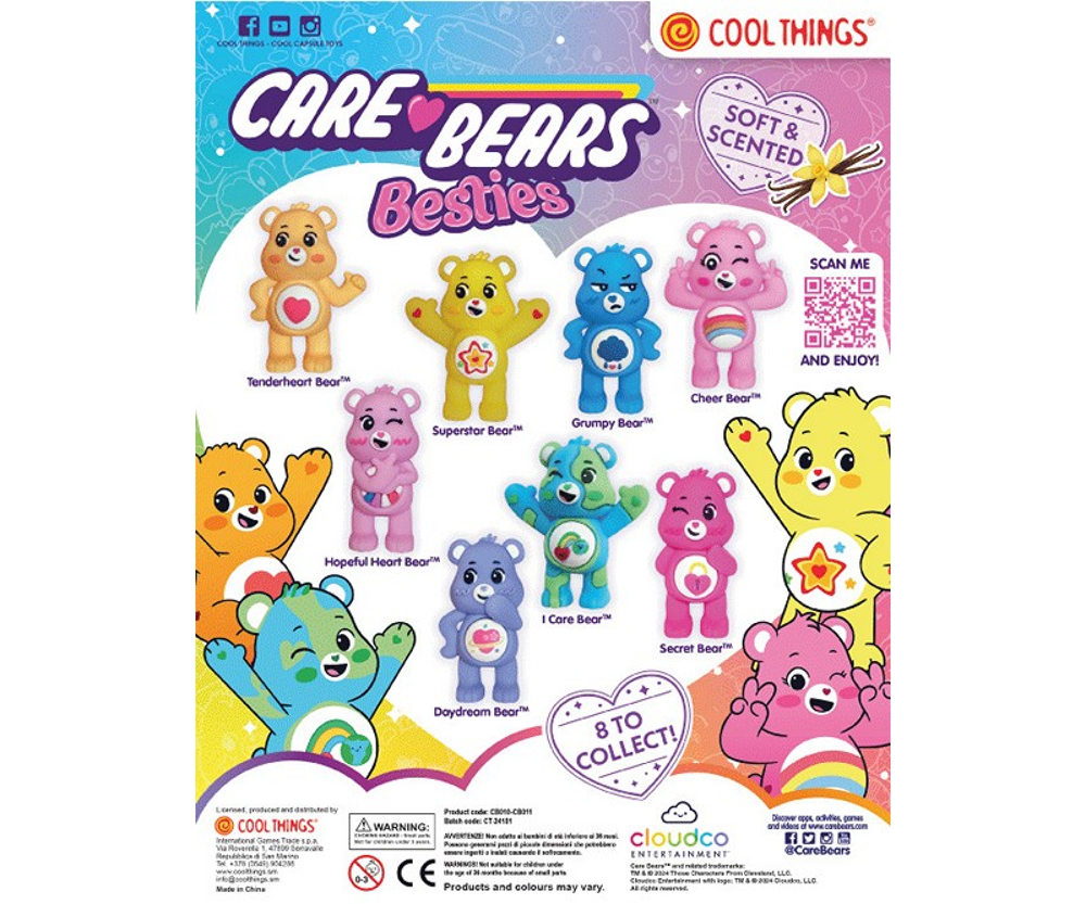 Care Bears Mini Figure Capsule - Olleke Wizarding Shop Amsterdam