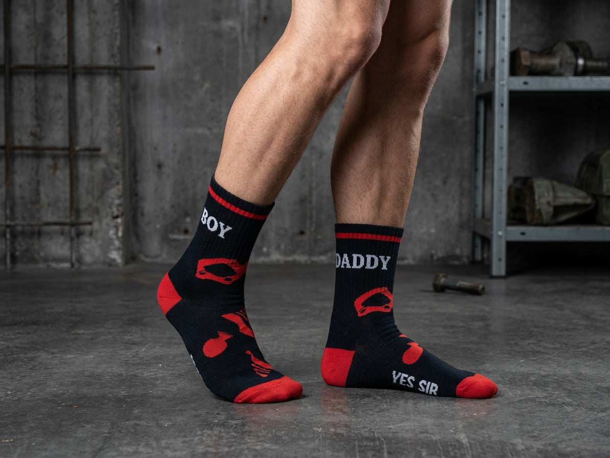 DADDY / BOY Crew Socks