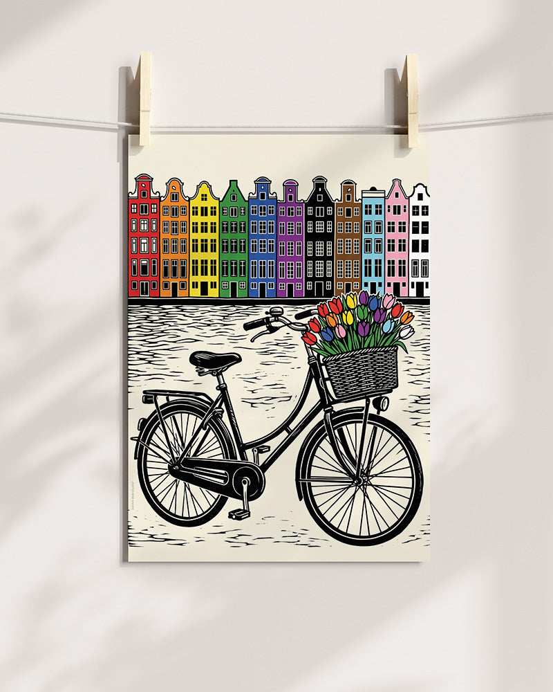 Amsterdam Worldpride Art Print