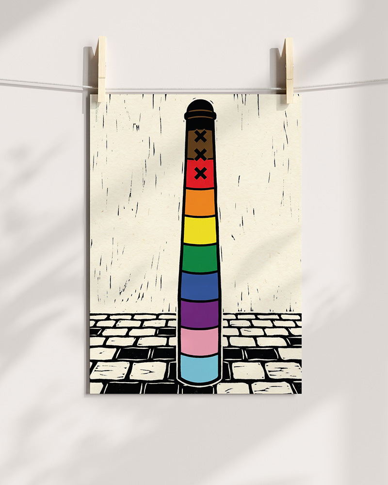 Amsterdam Worldpride Art Print