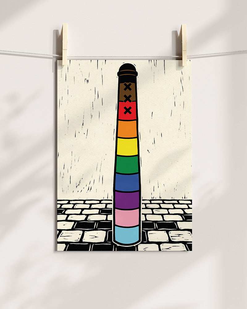 Amsterdam Worldpride Art Print