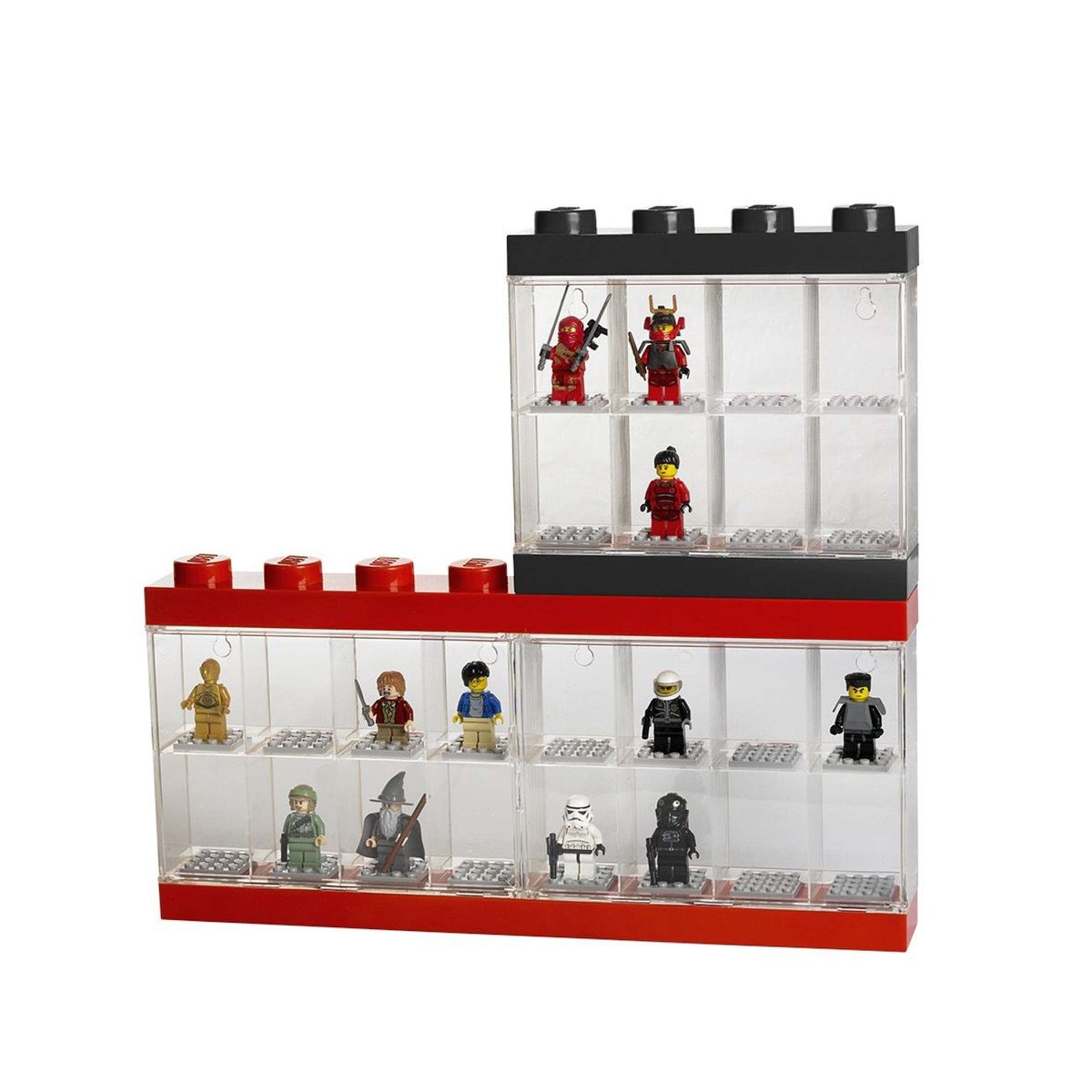 Lego Display Minifigure 8 black - Olleke Wizarding Shop Amsterdam
