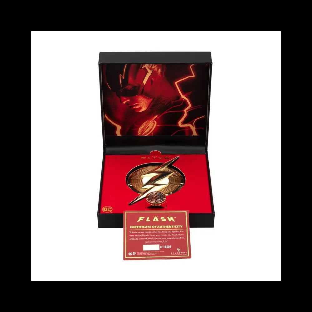 The Flash Pin and ring replica