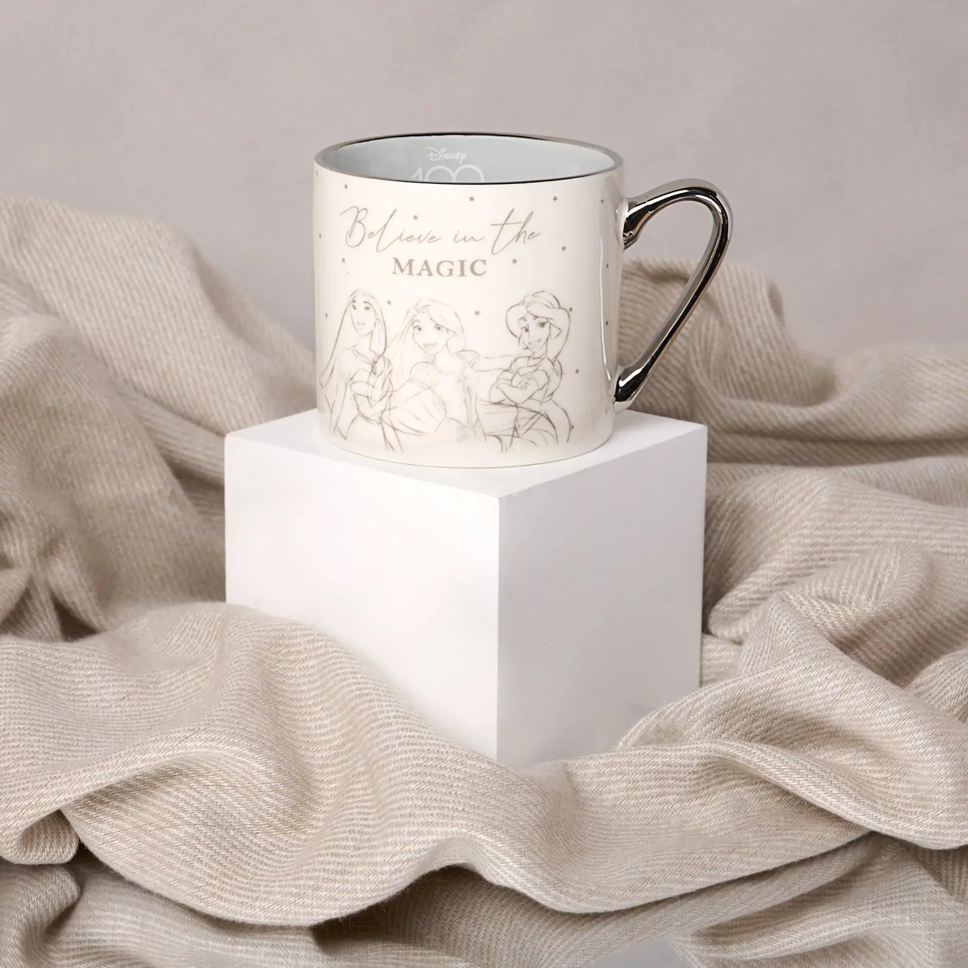 Disney 100 Premium Mug - 'Believe In The Magic' - Olleke Wizarding Shop Amsterdam
