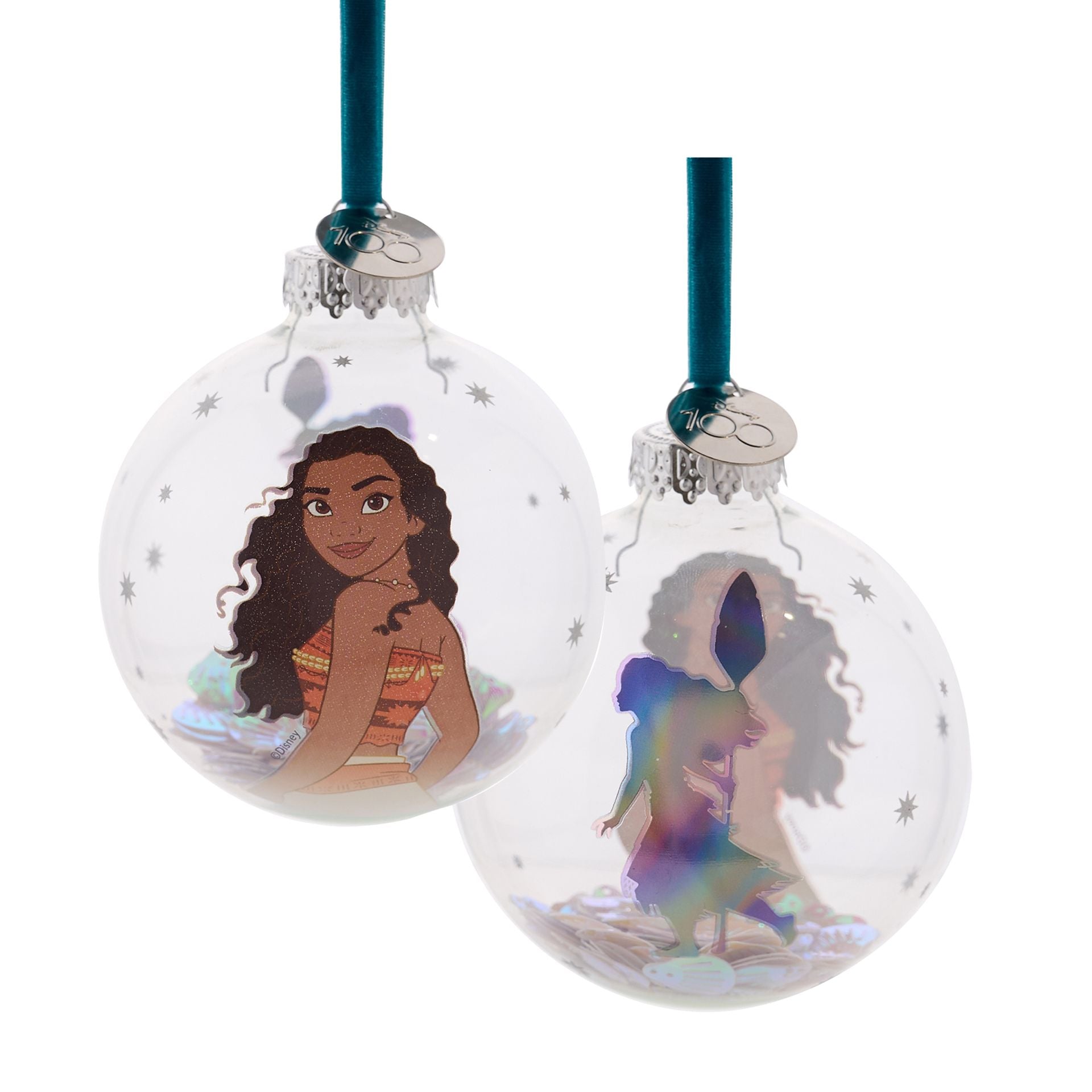 Disney 100 Glass Bauble - Moana - Olleke Wizarding Shop Amsterdam