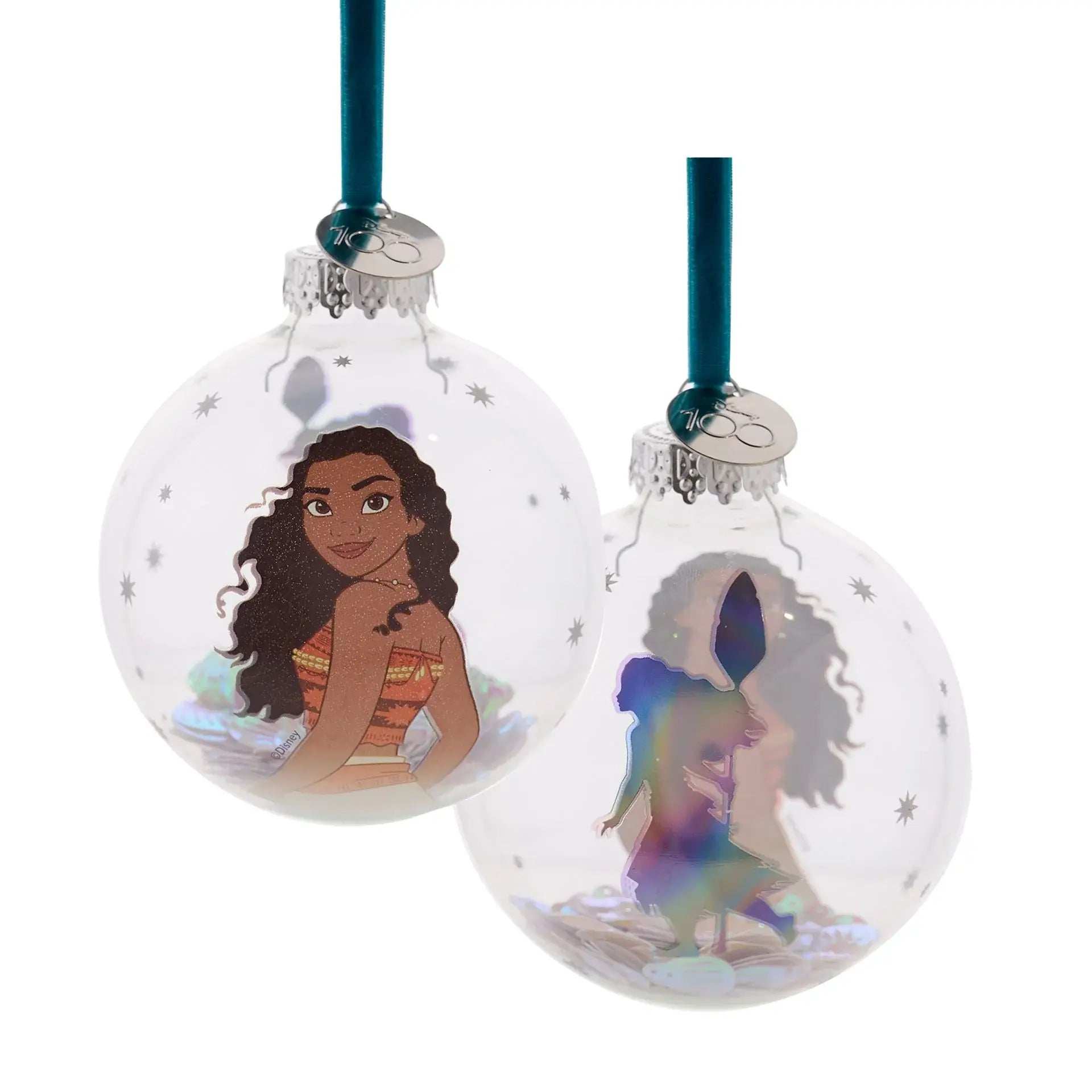 Disney 100 Glass Bauble - Moana - Olleke Wizarding Shop Amsterdam