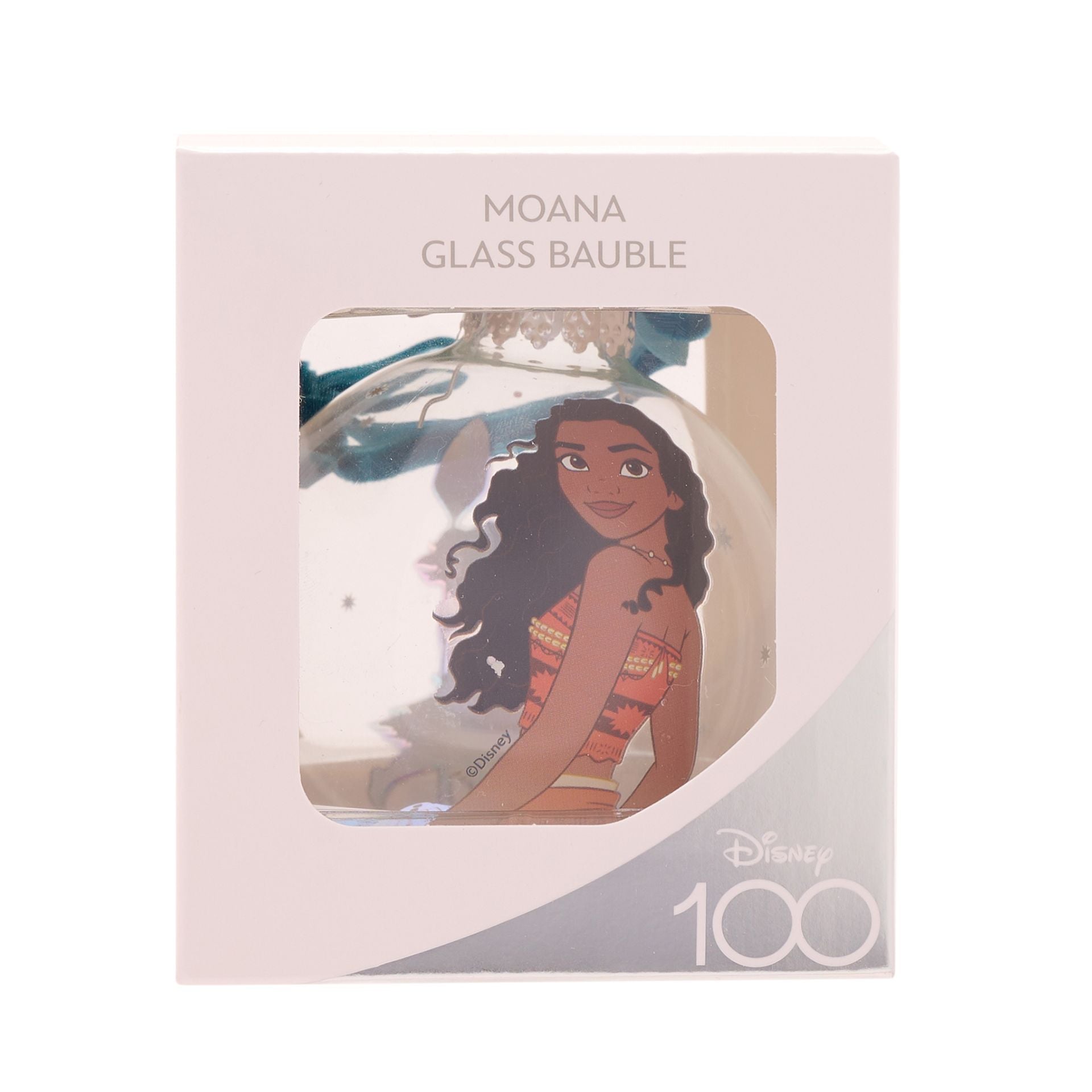Disney 100 Glass Bauble - Moana - Olleke Wizarding Shop Amsterdam