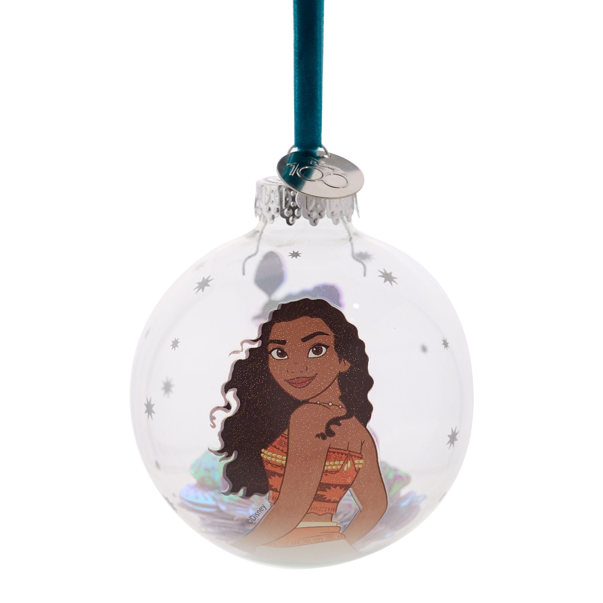 Disney 100 Glass Bauble - Moana - Olleke Wizarding Shop Amsterdam