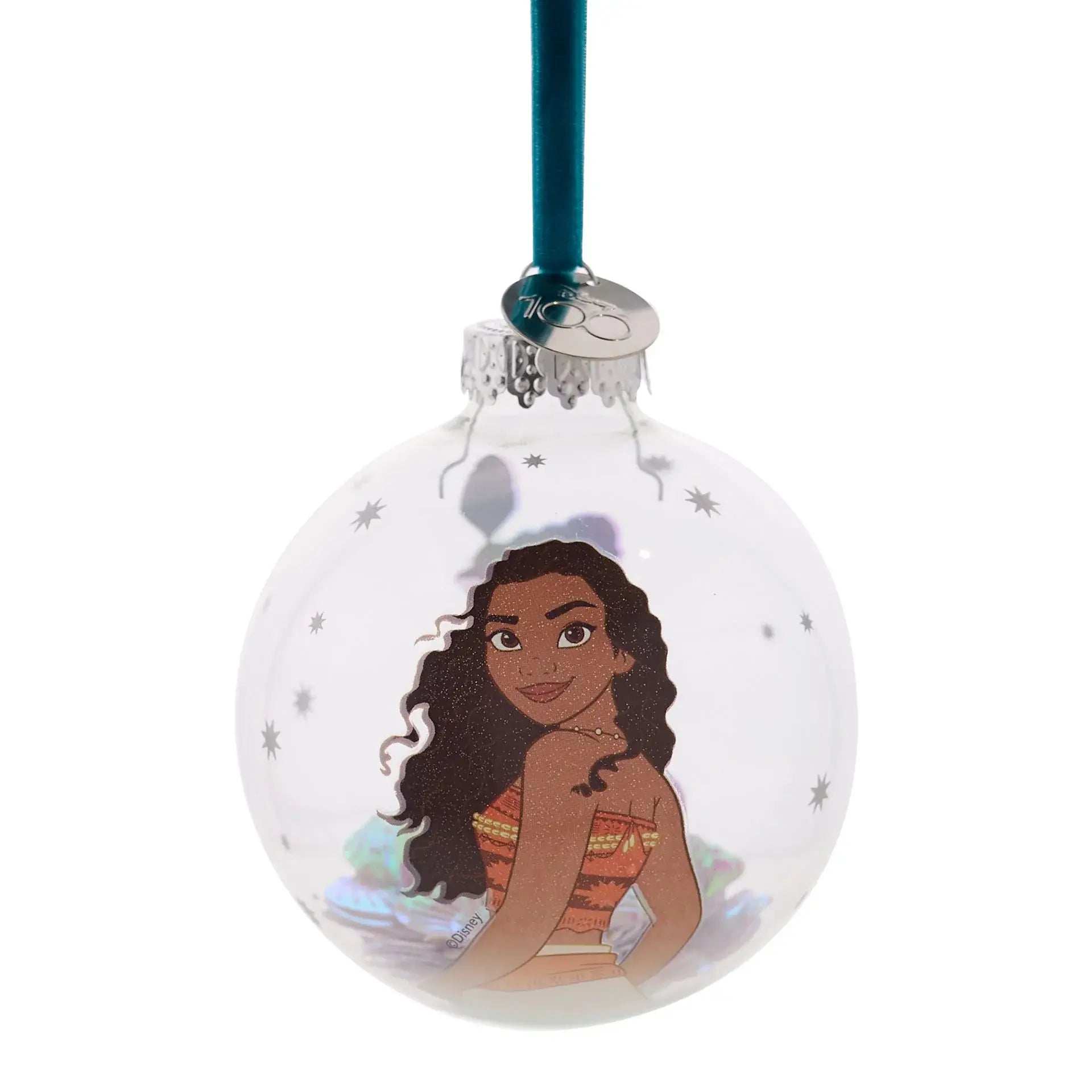Disney 100 Glass Bauble - Moana - Olleke Wizarding Shop Amsterdam