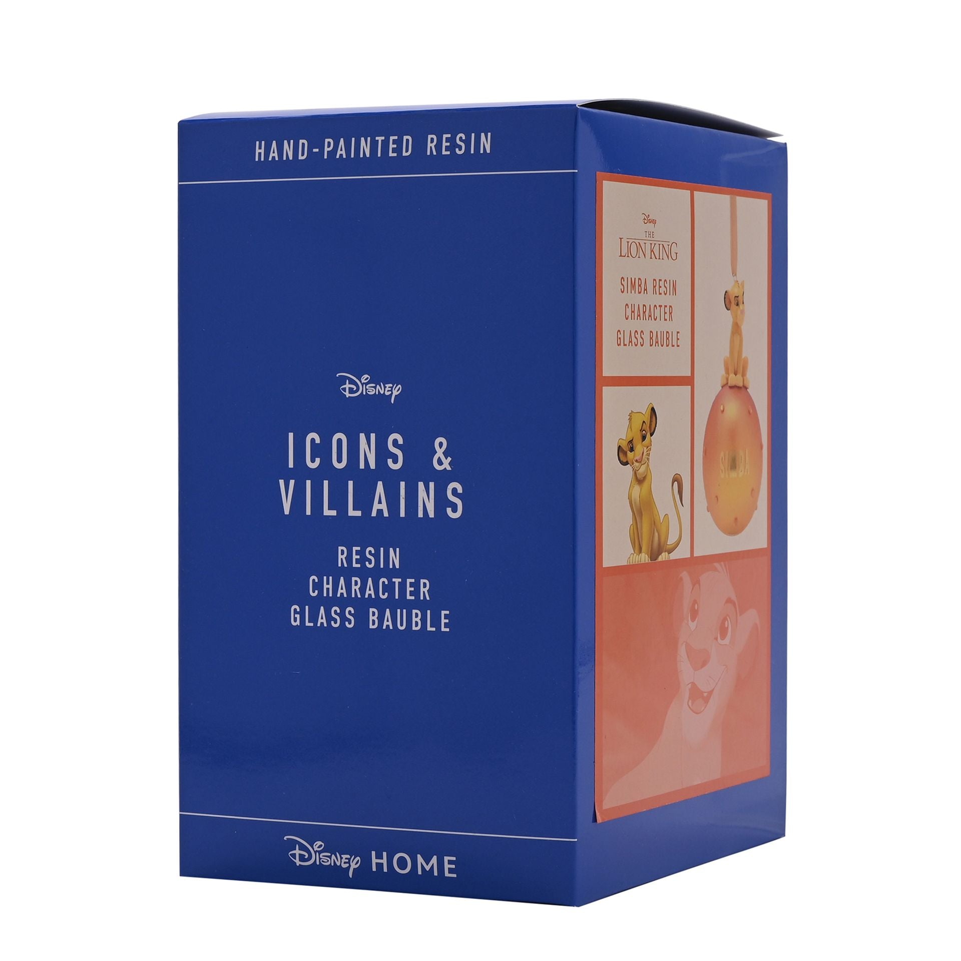 Disney Simba On A Glass Bauble - Olleke Wizarding Shop Amsterdam