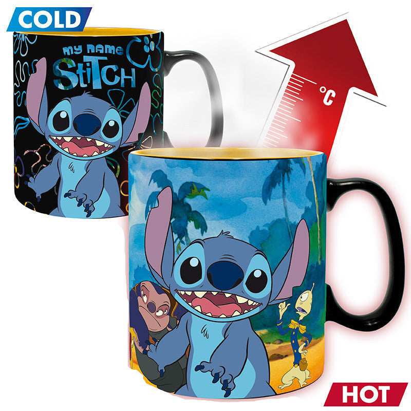 Stitch Mug Heat Changing Lilo et Stitch
