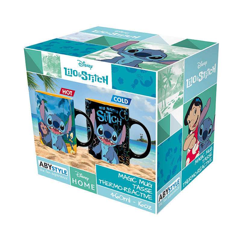 Stitch Mug Heat Changing Lilo et Stitch