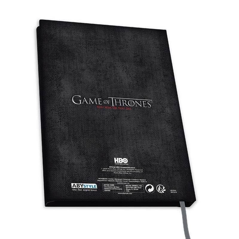 Game of Thrones Notebook - Olleke Wizarding Shop Amsterdam