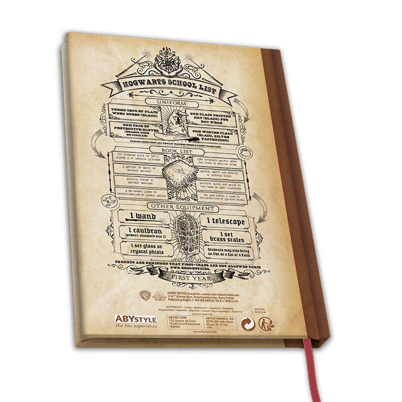 Harry Potter Hogwarts School Notebook - Olleke Wizarding Shop Amsterdam