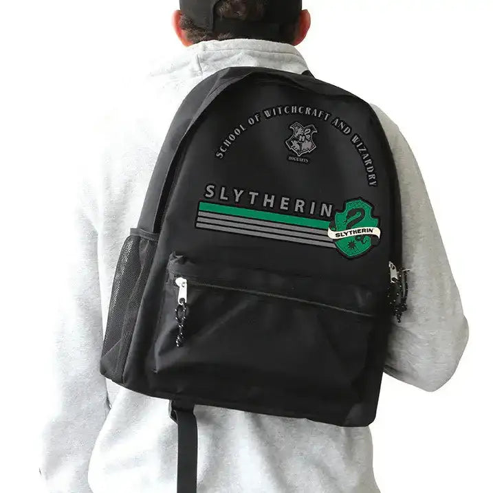 Harry Potter Backpack Slytherin - Olleke Wizarding Shop Amsterdam