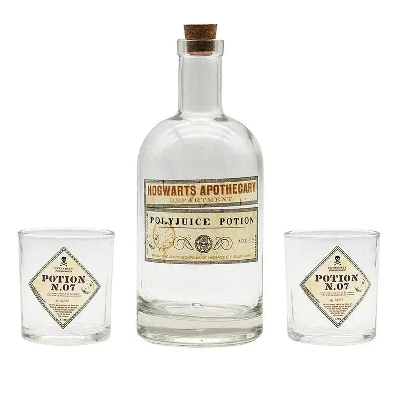 Harry Potter Bottle and glasses Set - Potion - Olleke Wizarding Shop Amsterdam