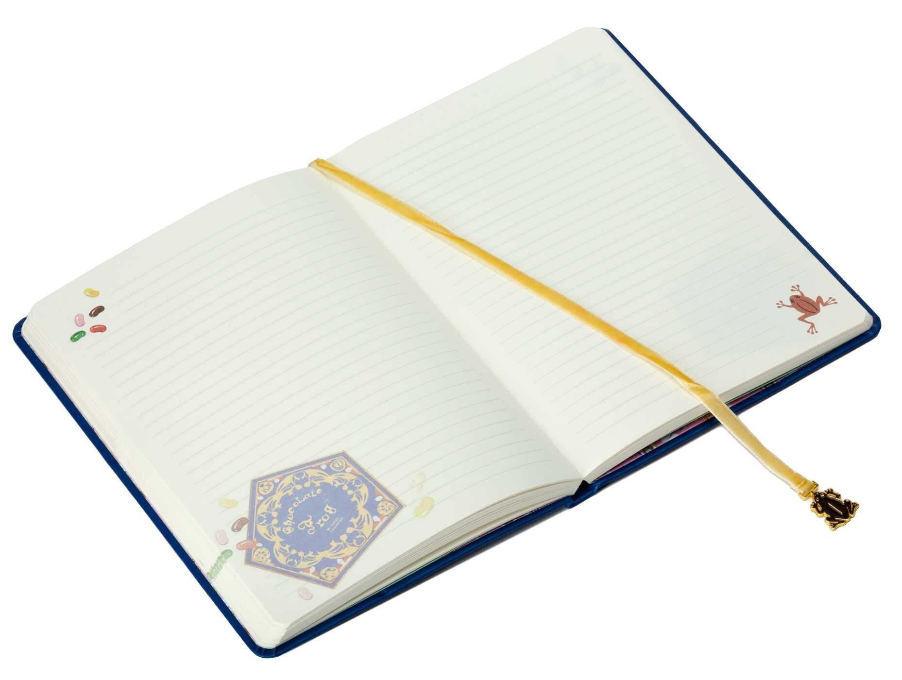 Chocolate Frog Journal with Ribbon Charm - Olleke Wizarding Shop Amsterdam