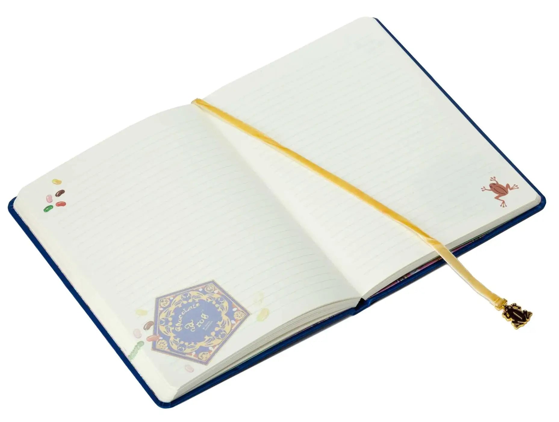 Chocolate Frog Journal with Ribbon Charm - Olleke Wizarding Shop Amsterdam