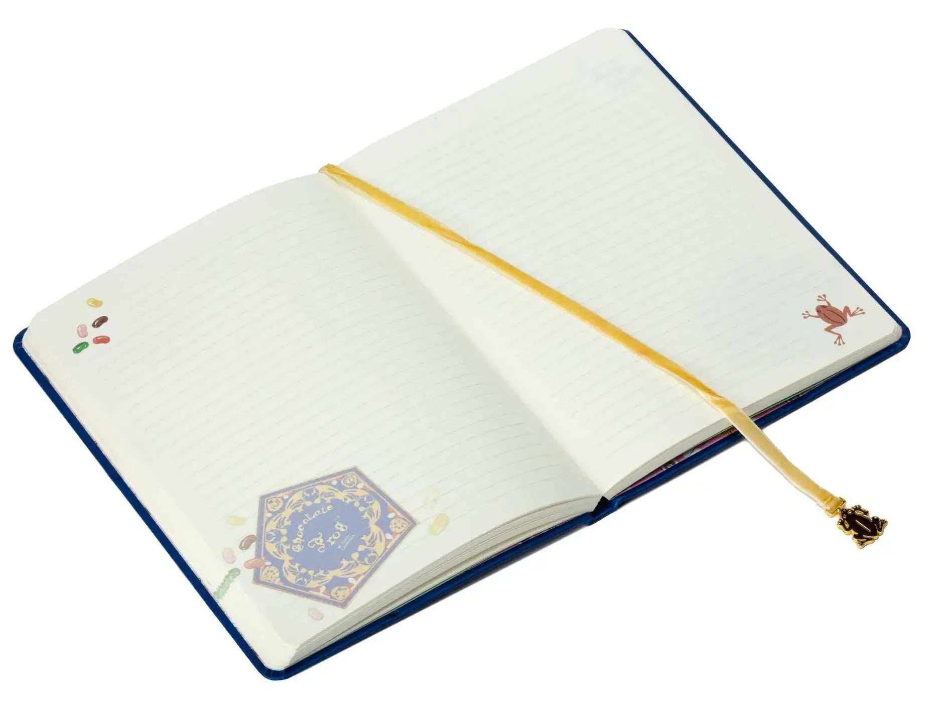 Chocolate Frog Journal with Ribbon Charm - Olleke Wizarding Shop Amsterdam