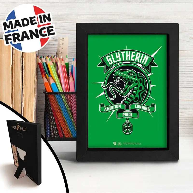 Harry Potter Frame Kraft 15x20cm Slytherin - Olleke Wizarding Shop Amsterdam