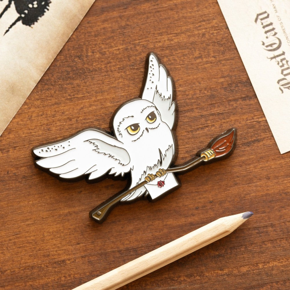 Harry Potter Hedwig magnet - Olleke Wizarding Shop Amsterdam