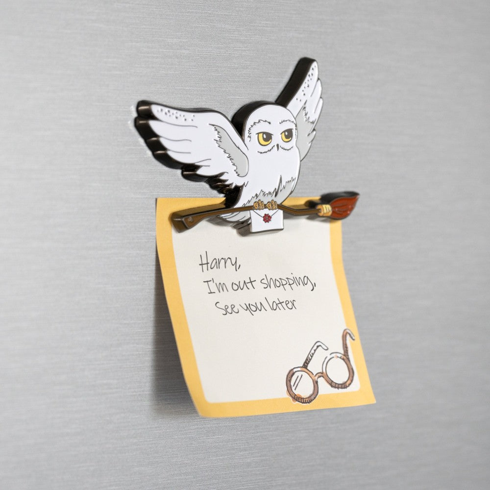 Harry Potter Hedwig magnet - Olleke Wizarding Shop Amsterdam