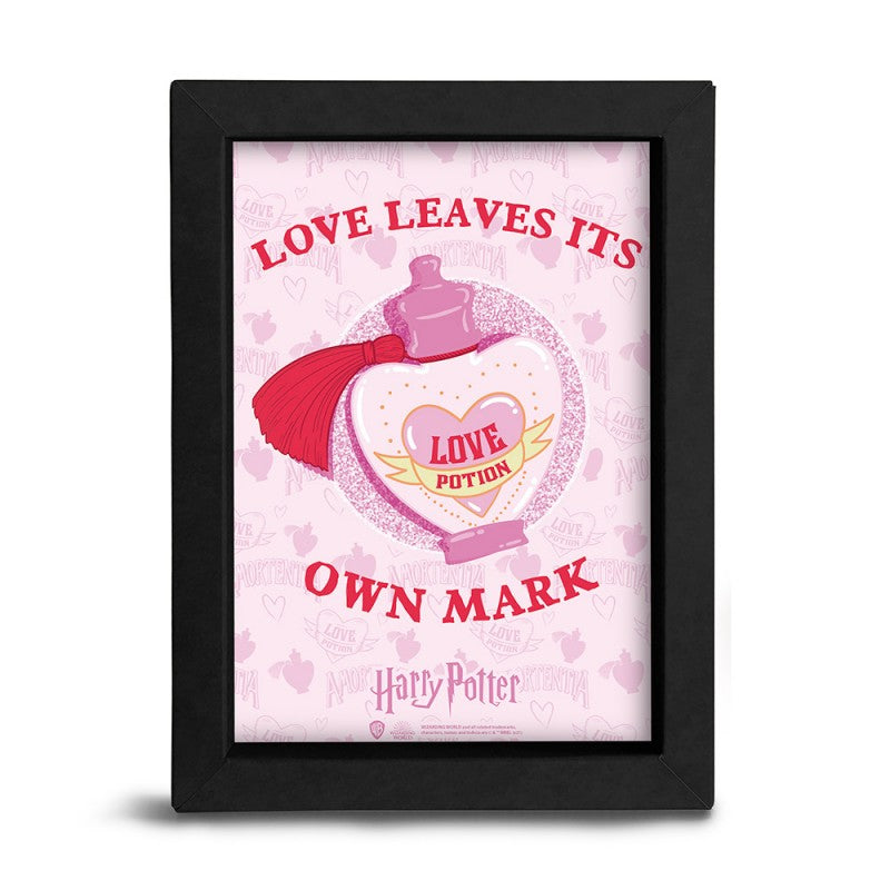 Harry Potter Frame Kraft 15x20cm Love Potion - Olleke Wizarding Shop Amsterdam