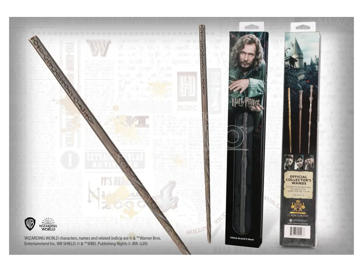 Sirius Black Wand - Olleke Wizarding Shop Amsterdam