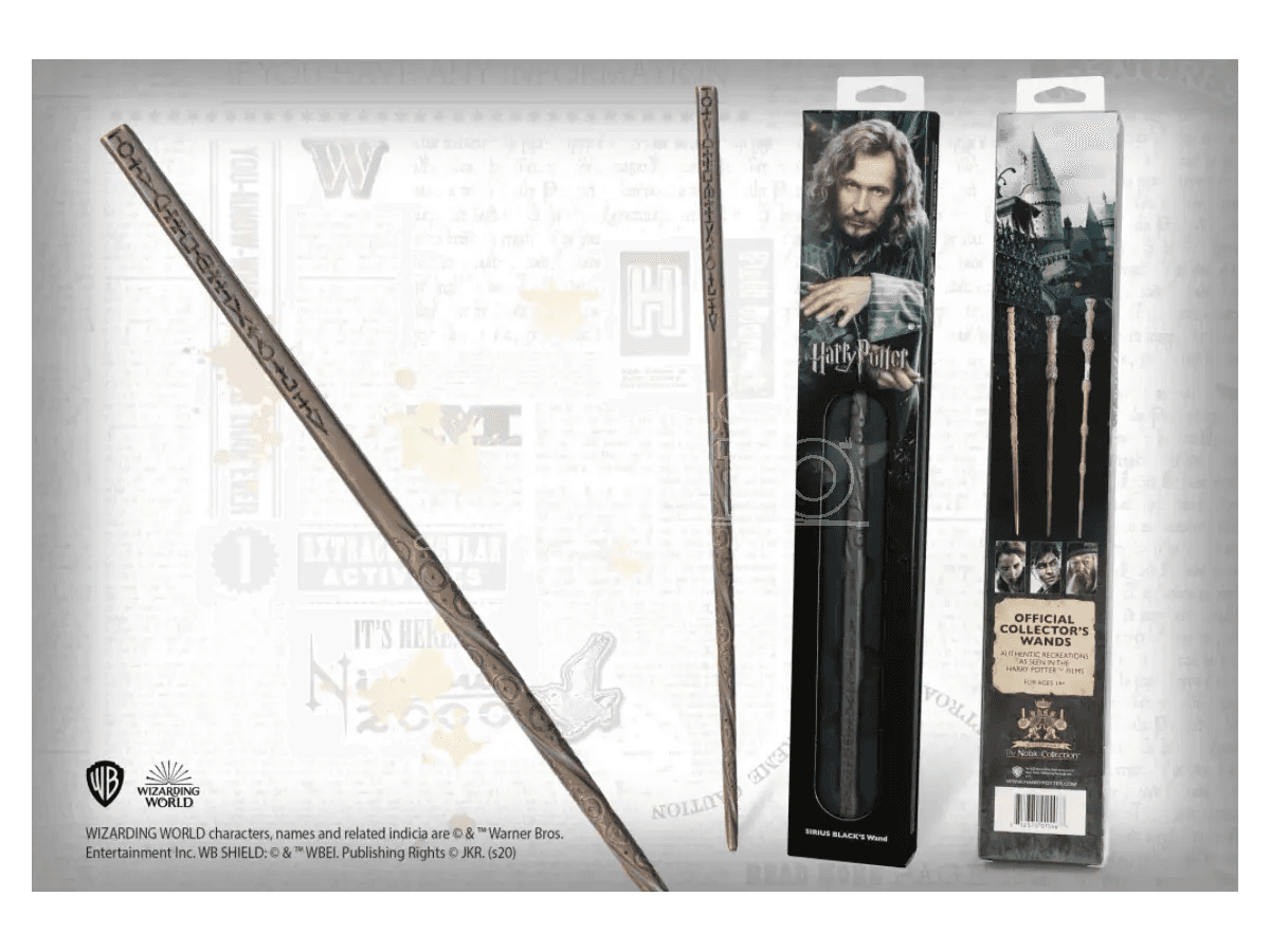 Sirius Black Wand - Olleke Wizarding Shop Amsterdam