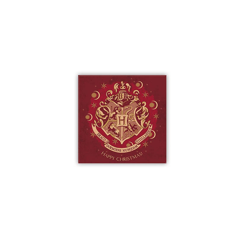 Harry Potter Metal Magnet - Hogwarts red - Olleke Wizarding Shop Amsterdam