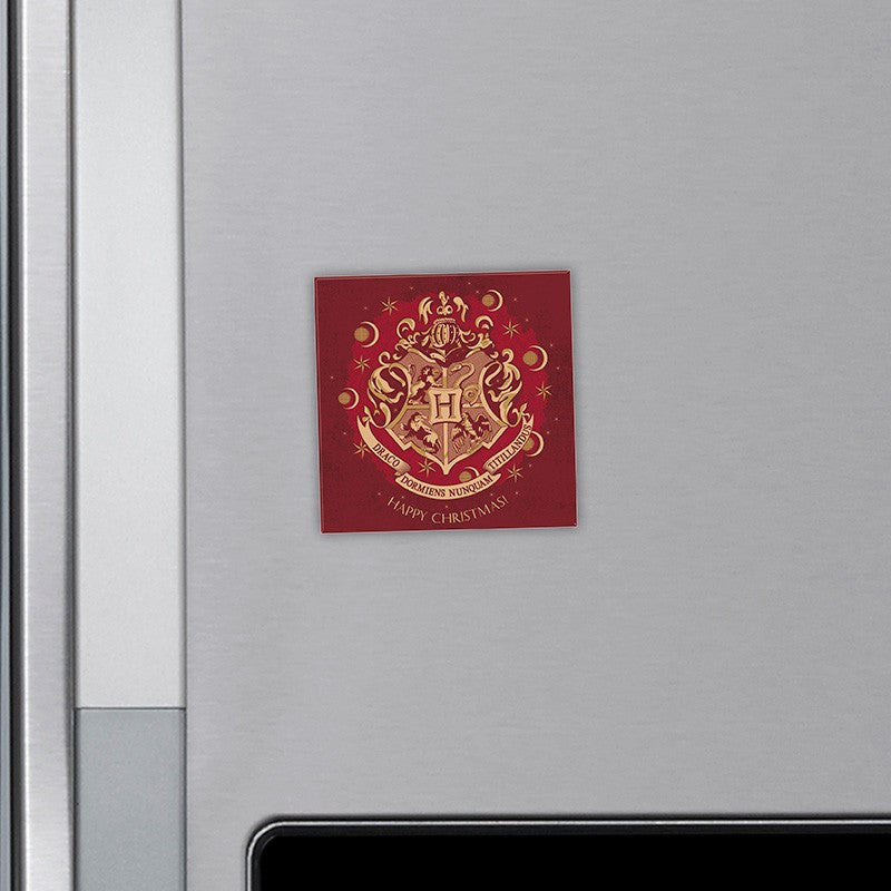 Harry Potter Metal Magnet - Hogwarts red - Olleke Wizarding Shop Amsterdam