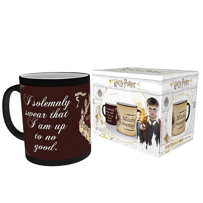 Harry Potter Heat Changing Mug Marauders Map - Olleke Wizarding Shop Amsterdam