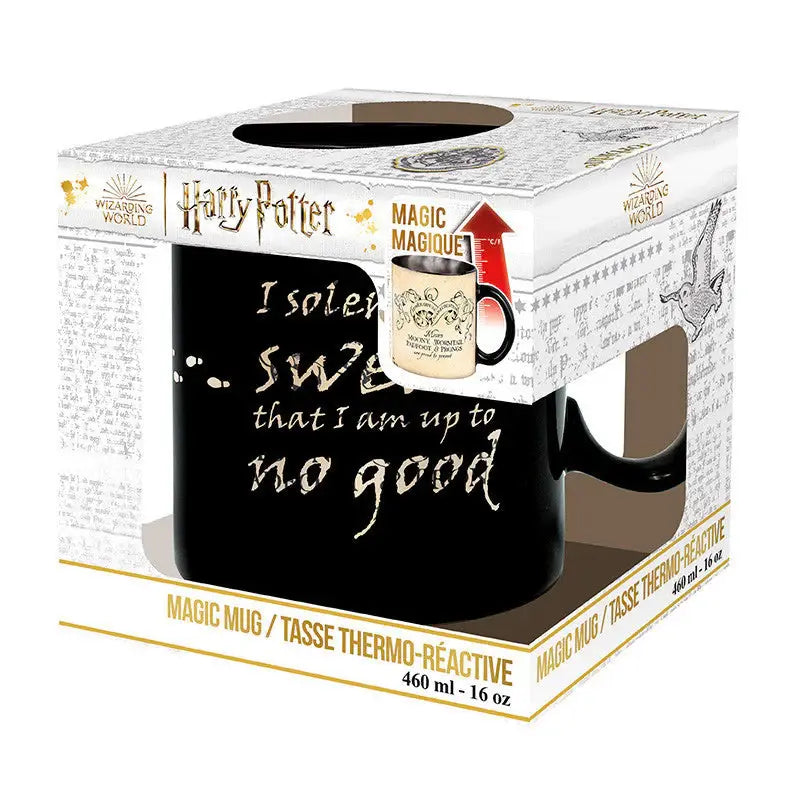 Harry Potter Heat Changing Mug Marauders Map - Olleke Wizarding Shop Amsterdam