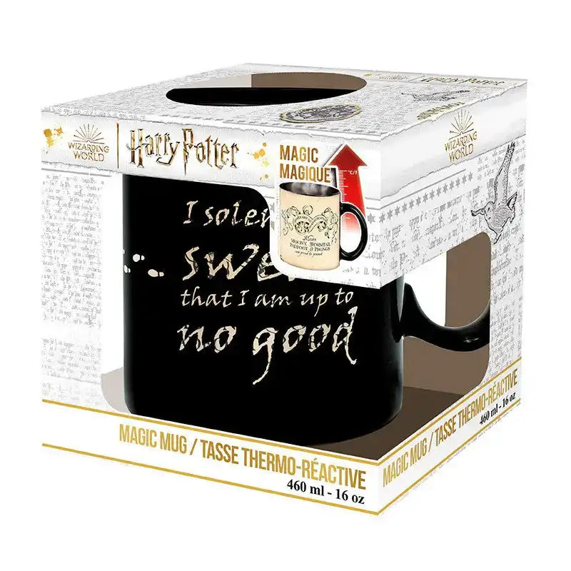 Harry Potter Heat Changing Mug Marauders Map - Olleke Wizarding Shop Amsterdam