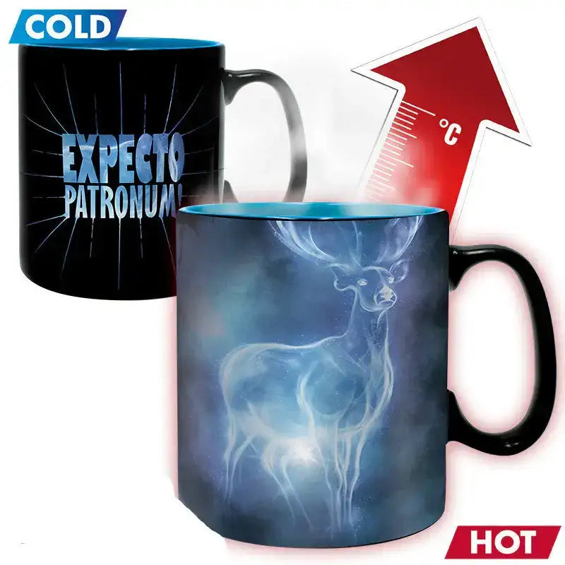 Harry Potter Heat Changing Mug - Expecto Patronum - Olleke Wizarding Shop Amsterdam