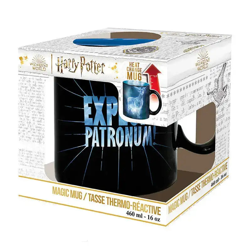 Harry Potter Heat Changing Mug - Expecto Patronum - Olleke Wizarding Shop Amsterdam